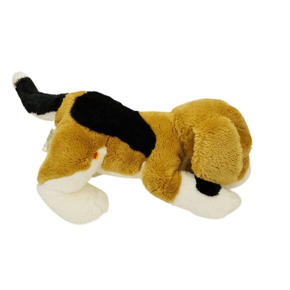 Build A Bear BAB Multicolor Beagle Hound Dog Puppy Plush Stuffed Animal Toy - Picture 5 of 9